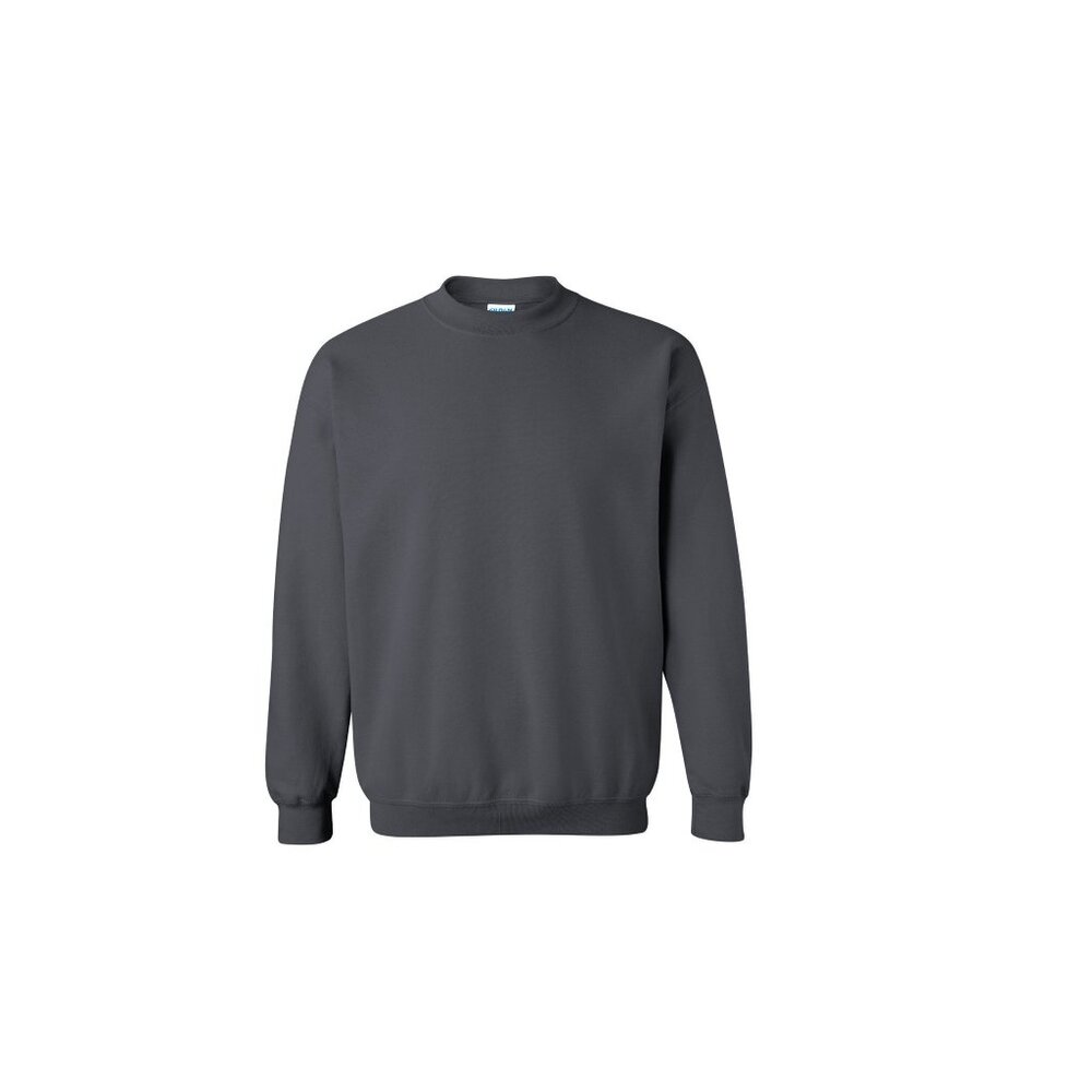 Gildan Heavy Blend Crewneck Sweatshirt Med Charcoal Gray Unisex New without Tags